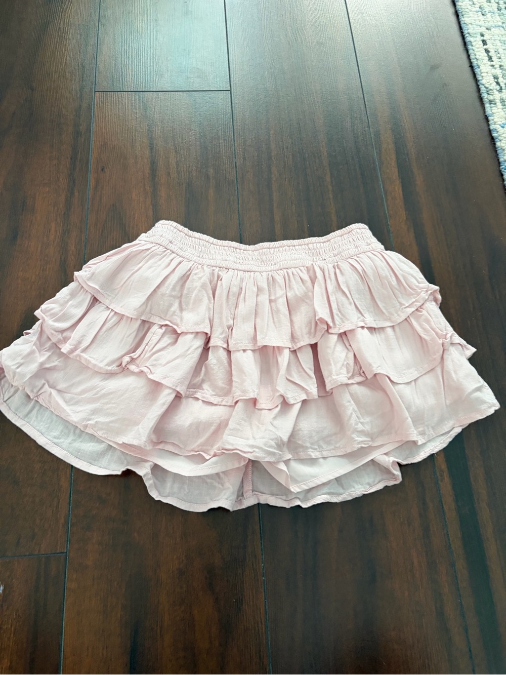 Hollister Women's Pink Ruffle Tiered Skirt - Soft Layered Design